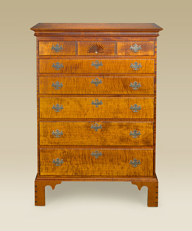 Chippendale Tall Chest-image