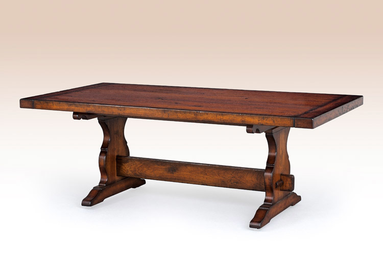 French Country Trestle Table-image