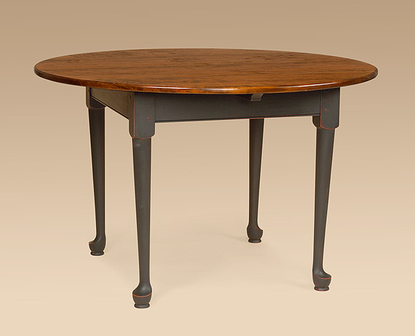 Round Queen Anne Farmhouse Table-image