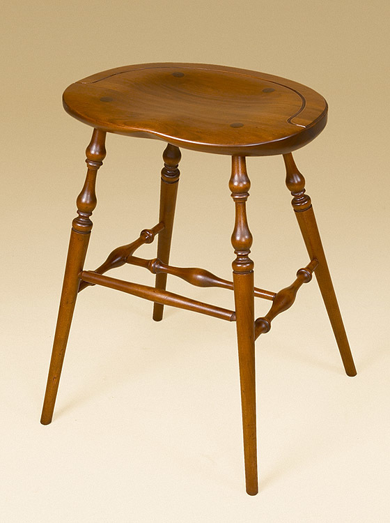 Cherry Windsor Stool-image