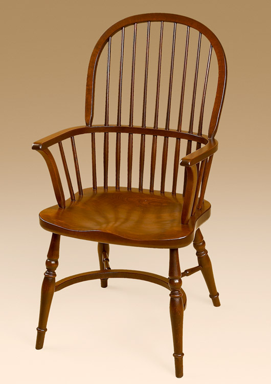 English Sack-Back Armchair-image