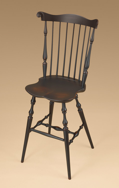 Fan-Back Windsor Stool-image