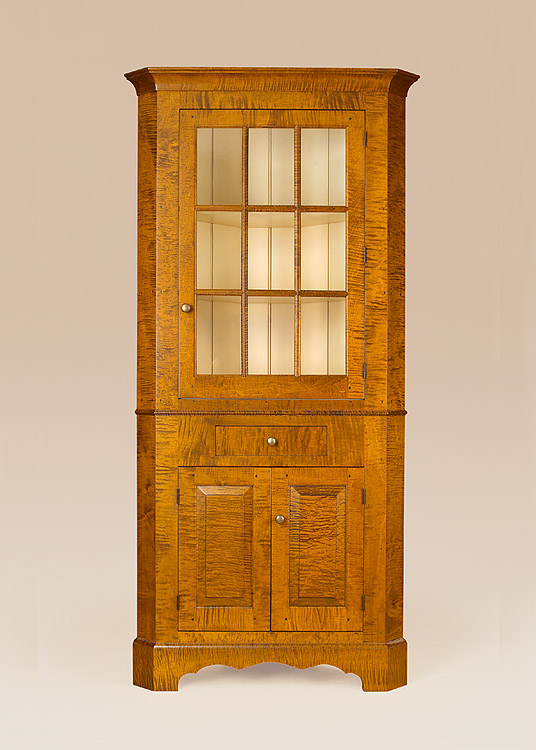 Historical Butler Corner Cupboard-image