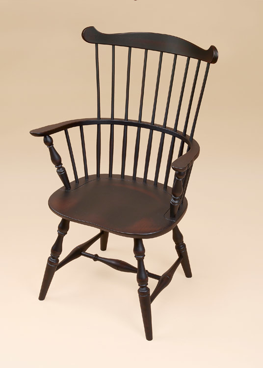 New England Fan-Back Windsor Armchair-image