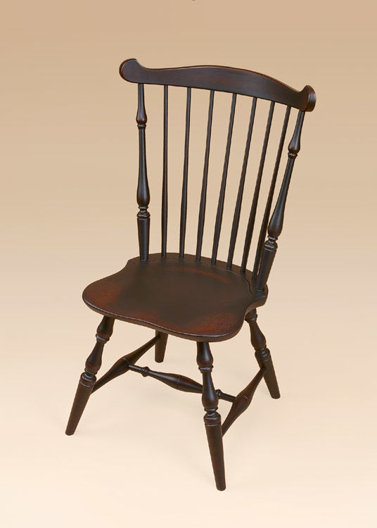 New England Fan-Back Windsor Side Chair-image