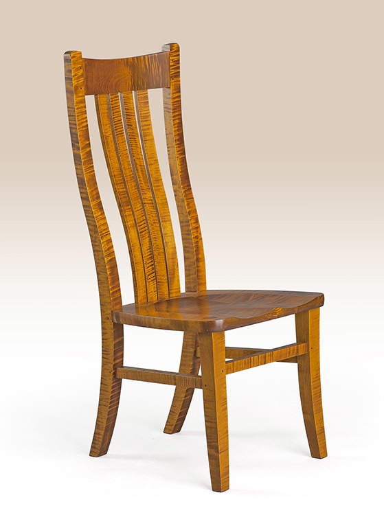 Serpentine High Back Chair-image