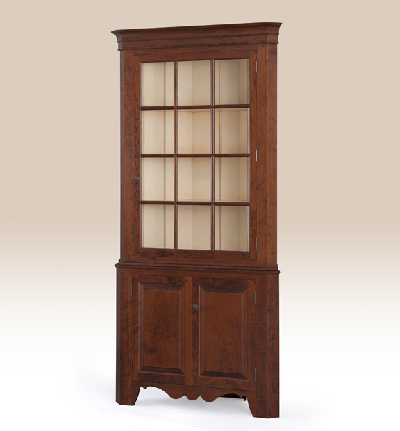 Historical Bucks County Corner Cabinet-image