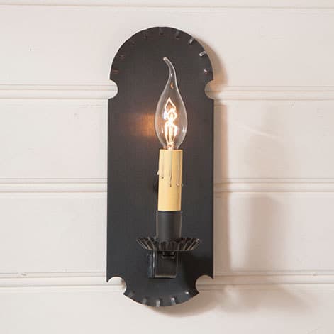 Apothecary Sconce in Kettle Black-image