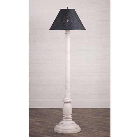 Brinton House Floor Lamp in Americana Vintage White-image