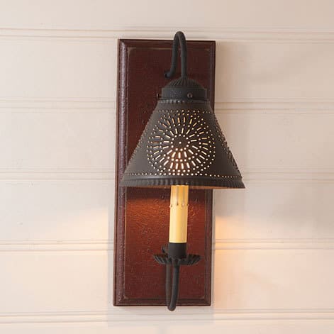 Crestwood Sconce in Americana Red-image