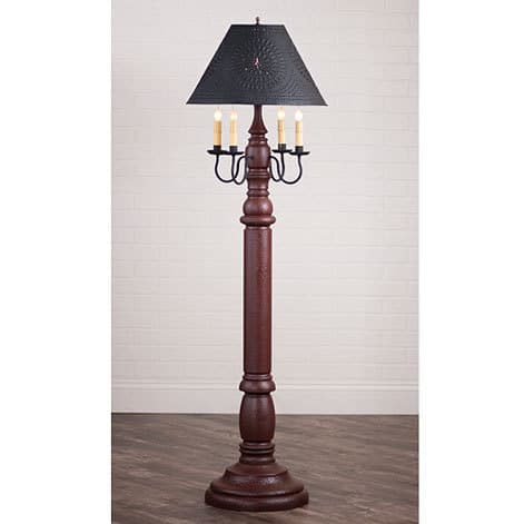 General James Floor Lamp in Americana Red-image