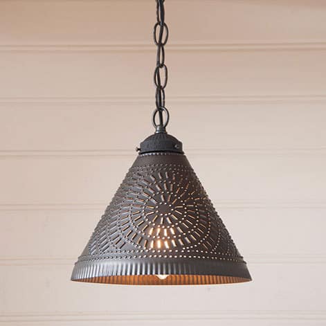 Wellington Shade Light in Kettle Black-image