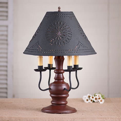 Cedar Creek Lamp in Sturbridge Red-image