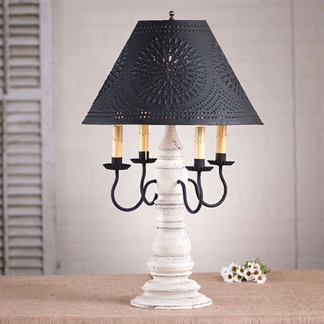 Bradford Lamp in Americana Vintage White-image