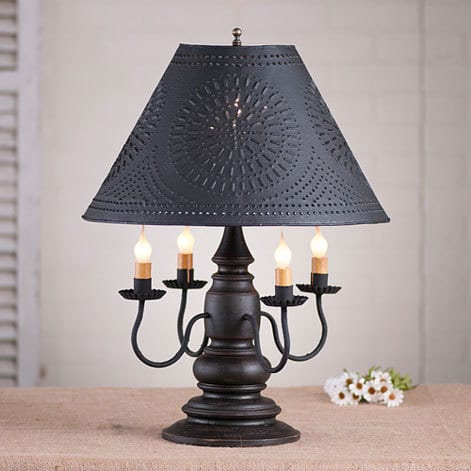 Harrison Lamp in Americana Black-image