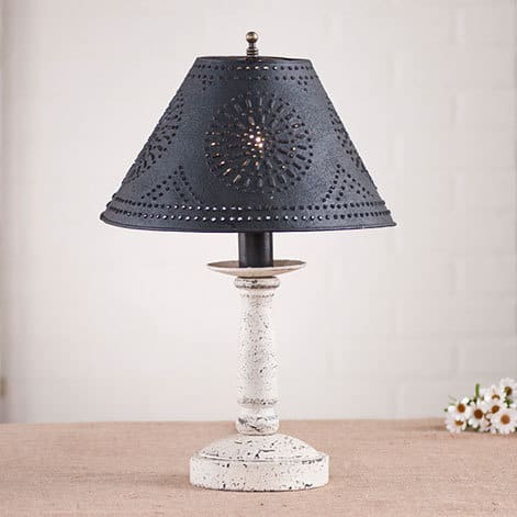 Butcher's Lamp in Americana Vintage White-image