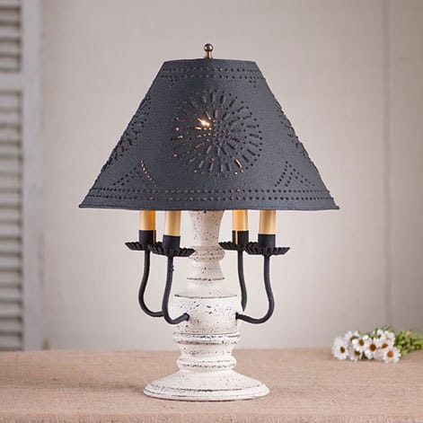 Cedar Creek Lamp in Americana Vintage White-image