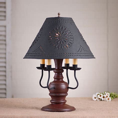 Cedar Creek Lamp in Americana Red-image