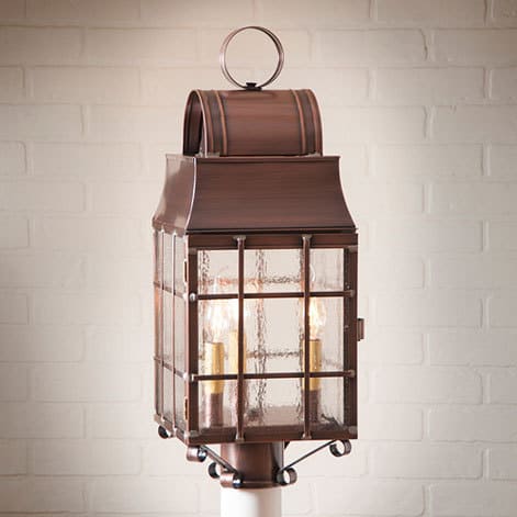 Washington Post Lantern in Antique Copper-image