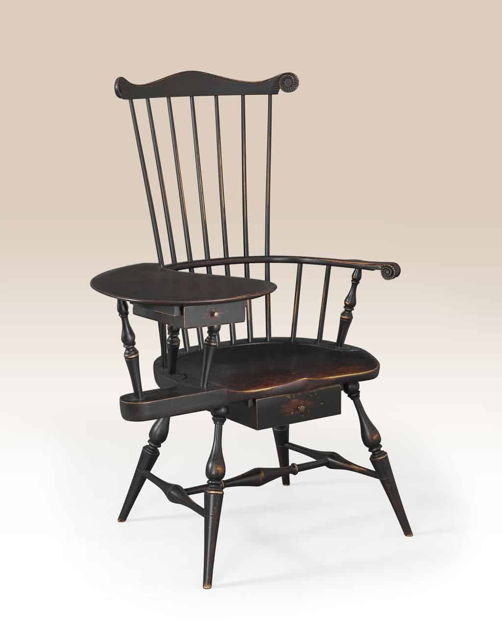 Historical Chester Writing Armchair-image