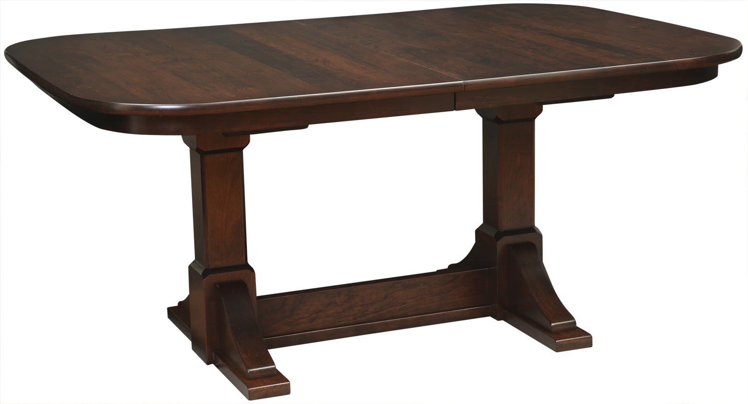 Virginia City Double Pedestal Table-image