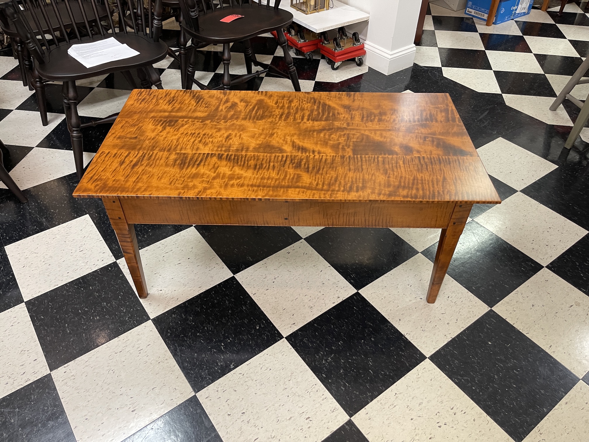 Tiger Maple Wood Upton Coffee Table-image