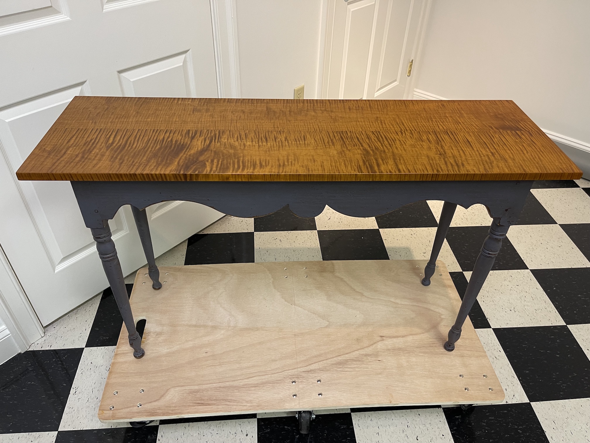 Mixed Finish Historical New Hope Hall Table-image