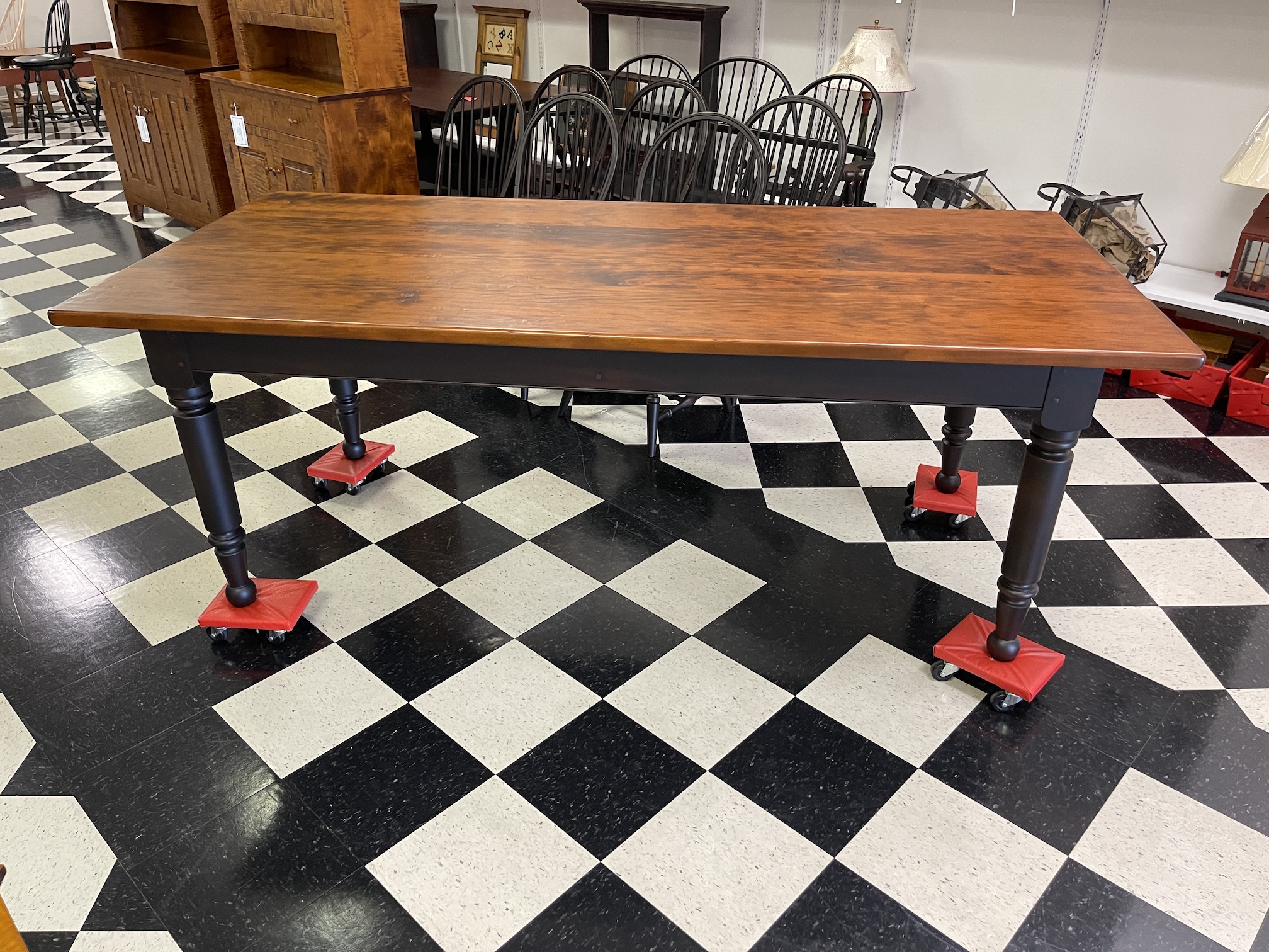 7ft X 39in Gettysburg Farmhouse Table-image