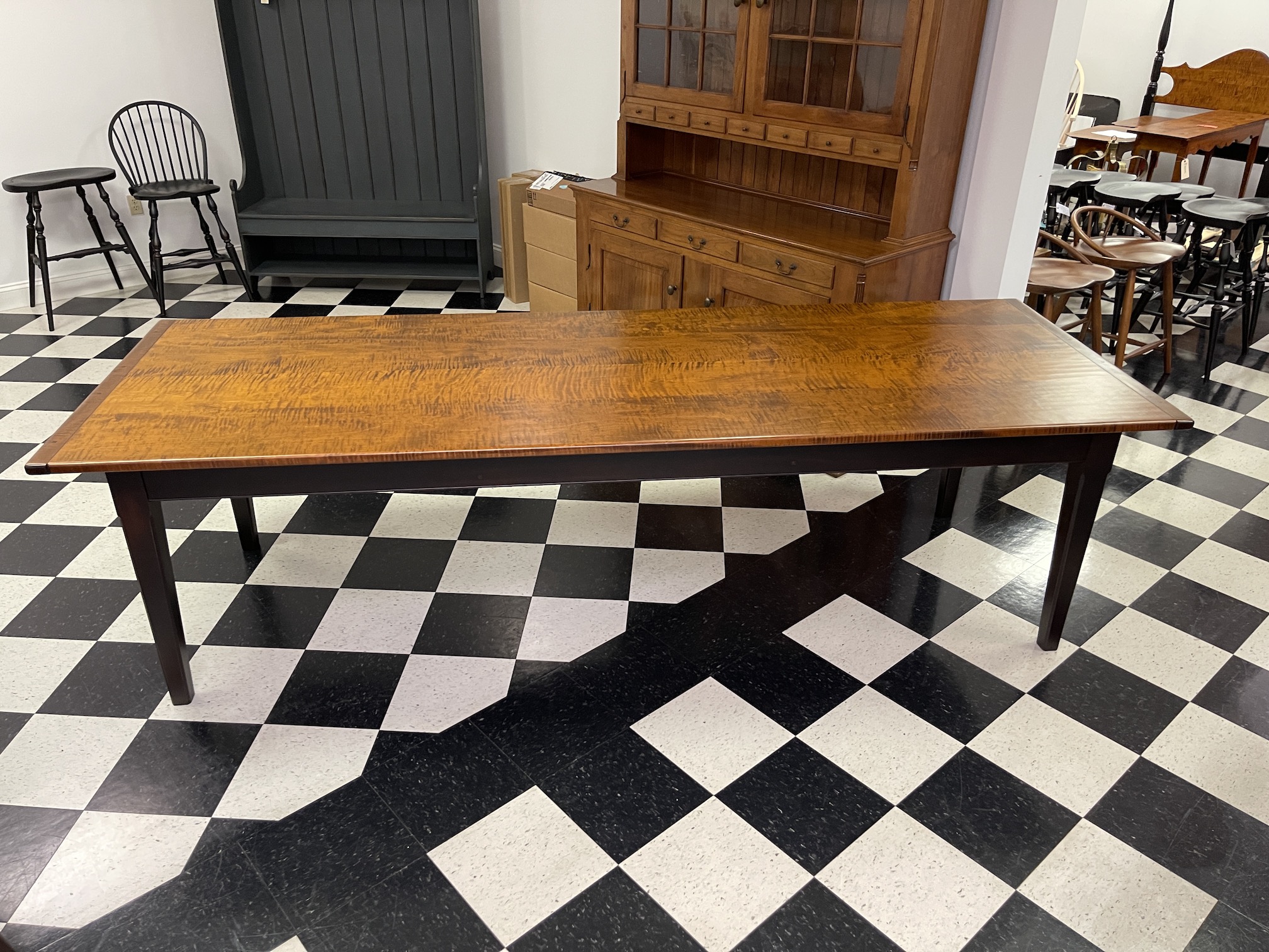 9ft X 37 1/2in Extra Thickness Pennsylvania Farm Table-image