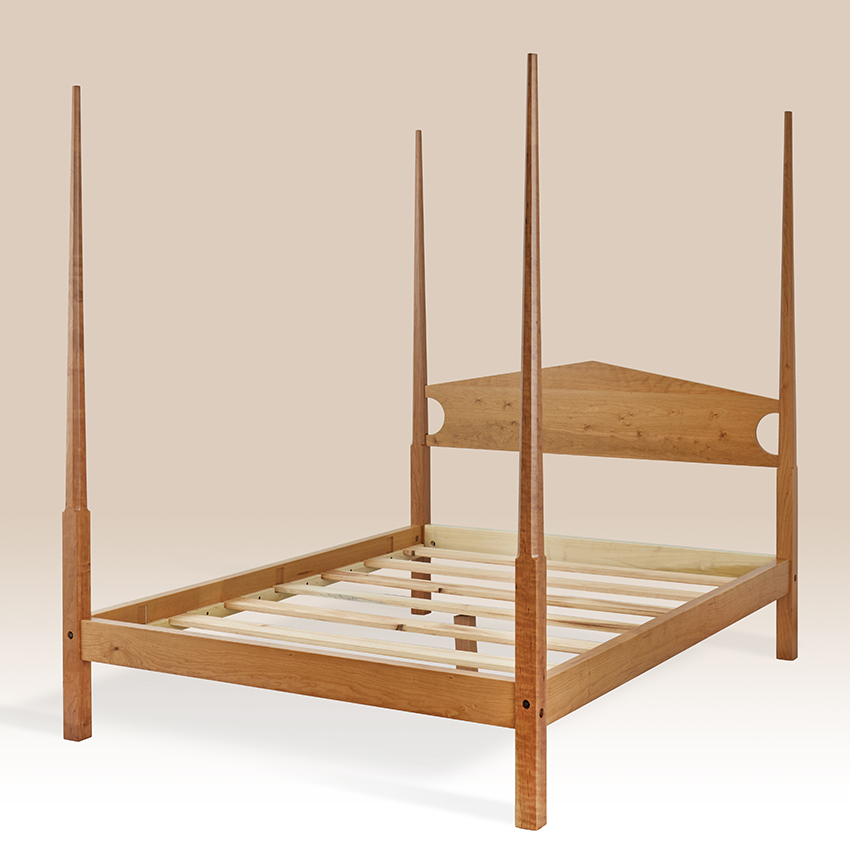 Shaker Pencil Post Bed-image