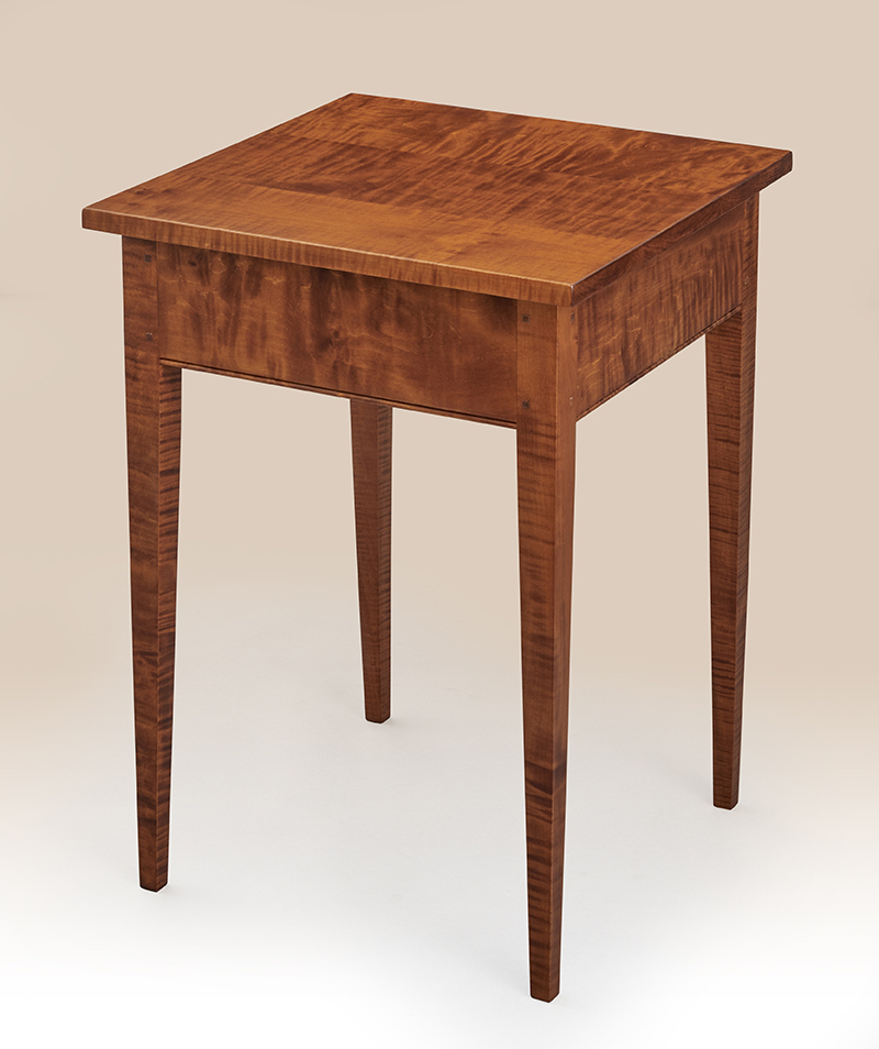 Tiger Maple Wood Shaker Stand-image