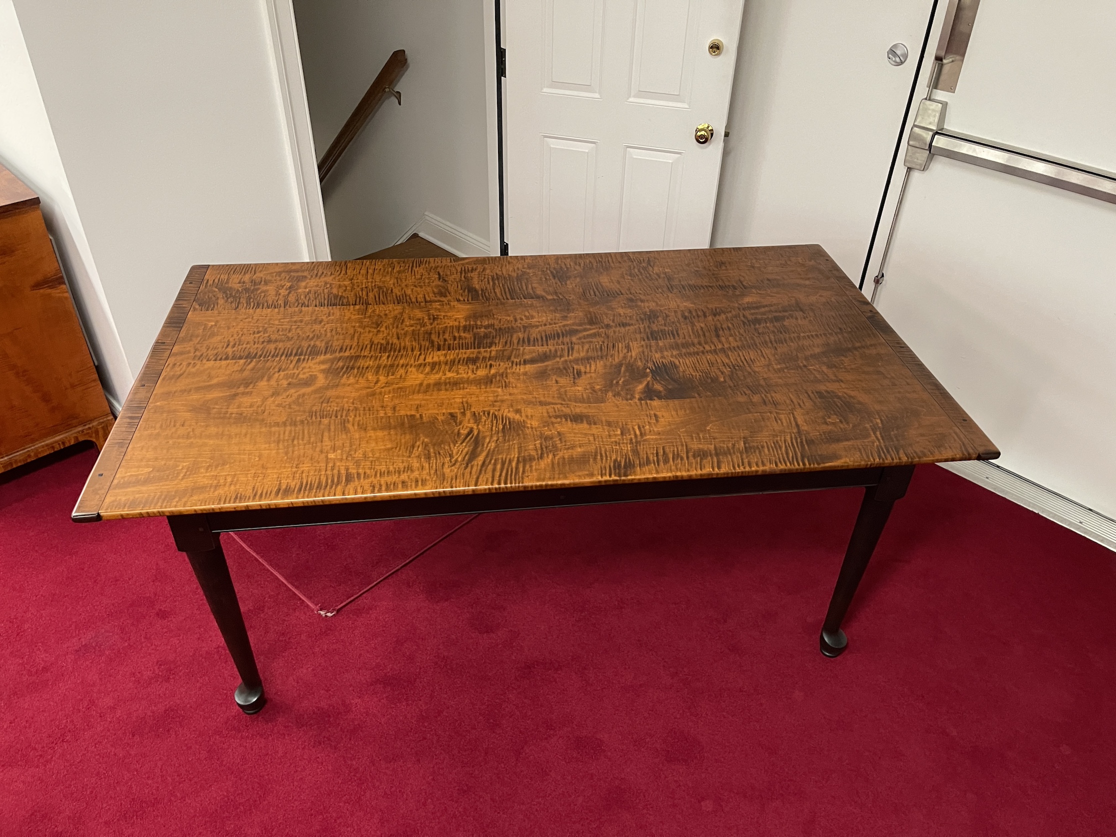 6ft Pennsylvania Queen Anne Farm Table - SOLD-image