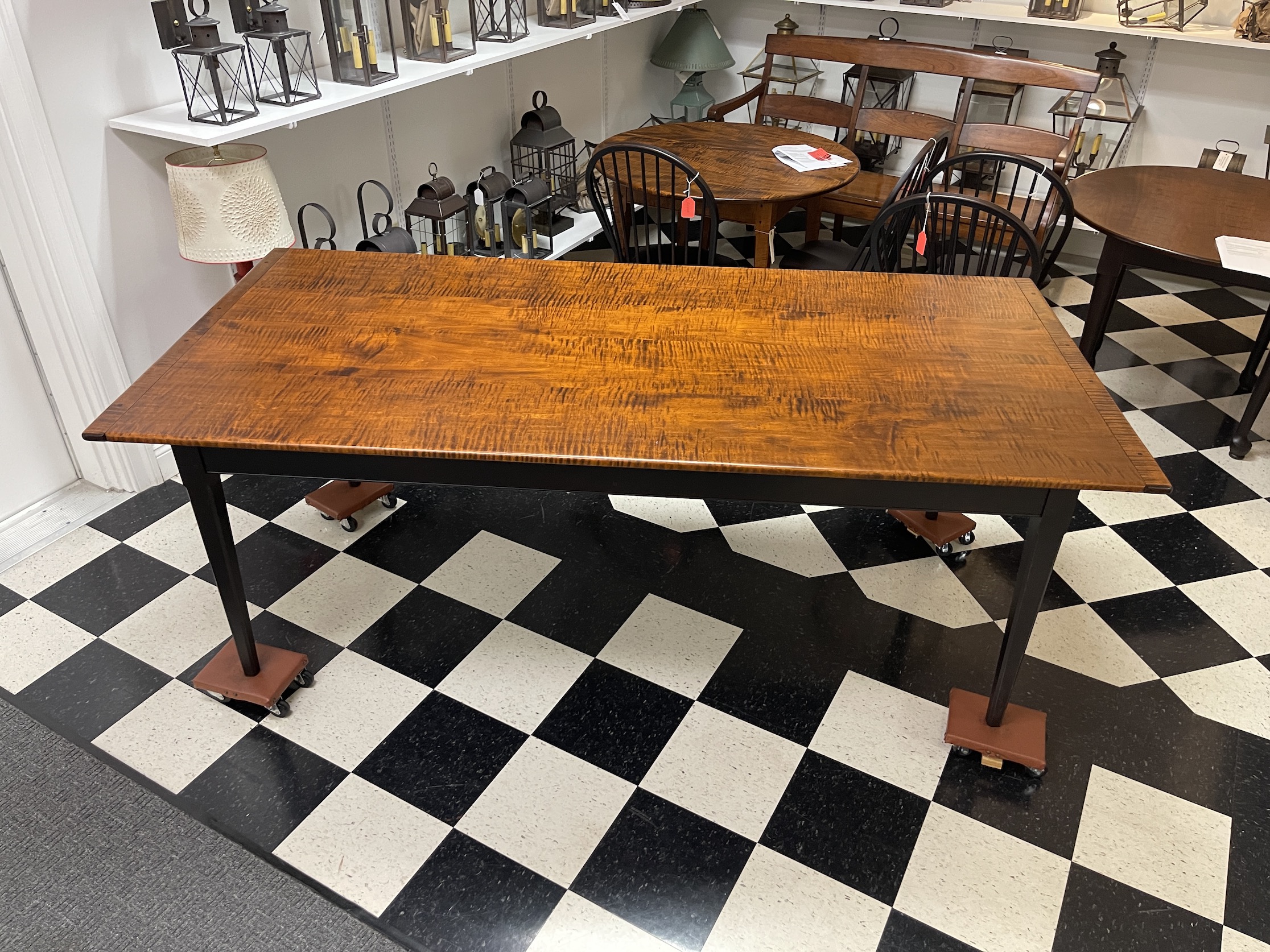 7ft X 40in Pennsylvania Made Farm Table-image