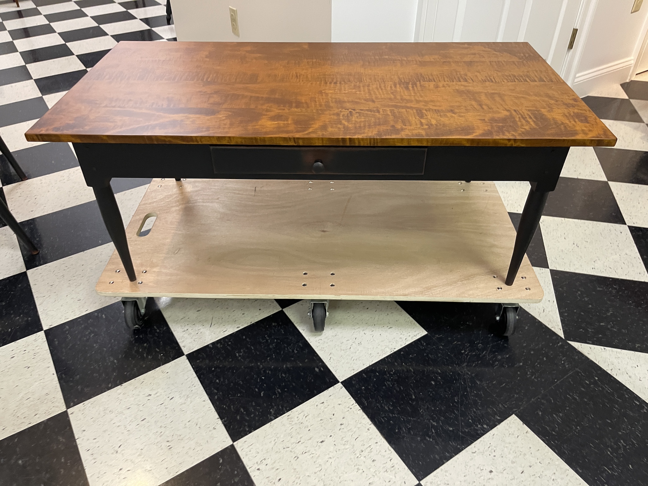 Shaker Style Coffee Table with Drawer-image