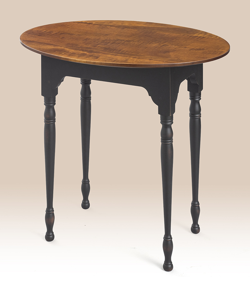 Oval Top Farmhouse Stand-image