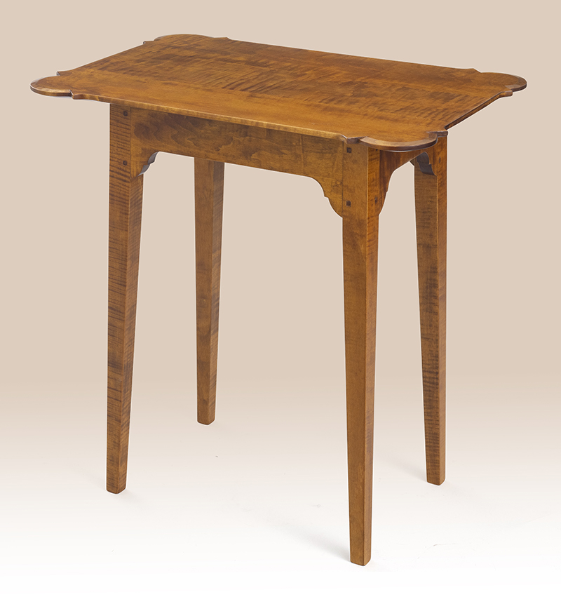 Tiger Maple Wood Porringer Top Shaker Stand-image