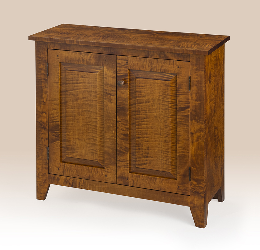 Tiger Maple Wood Shaker Cupboard-image