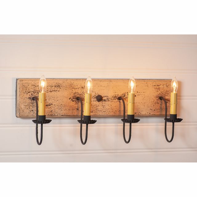 Four Arm Vanity Light in Hartford Buttermilk-image